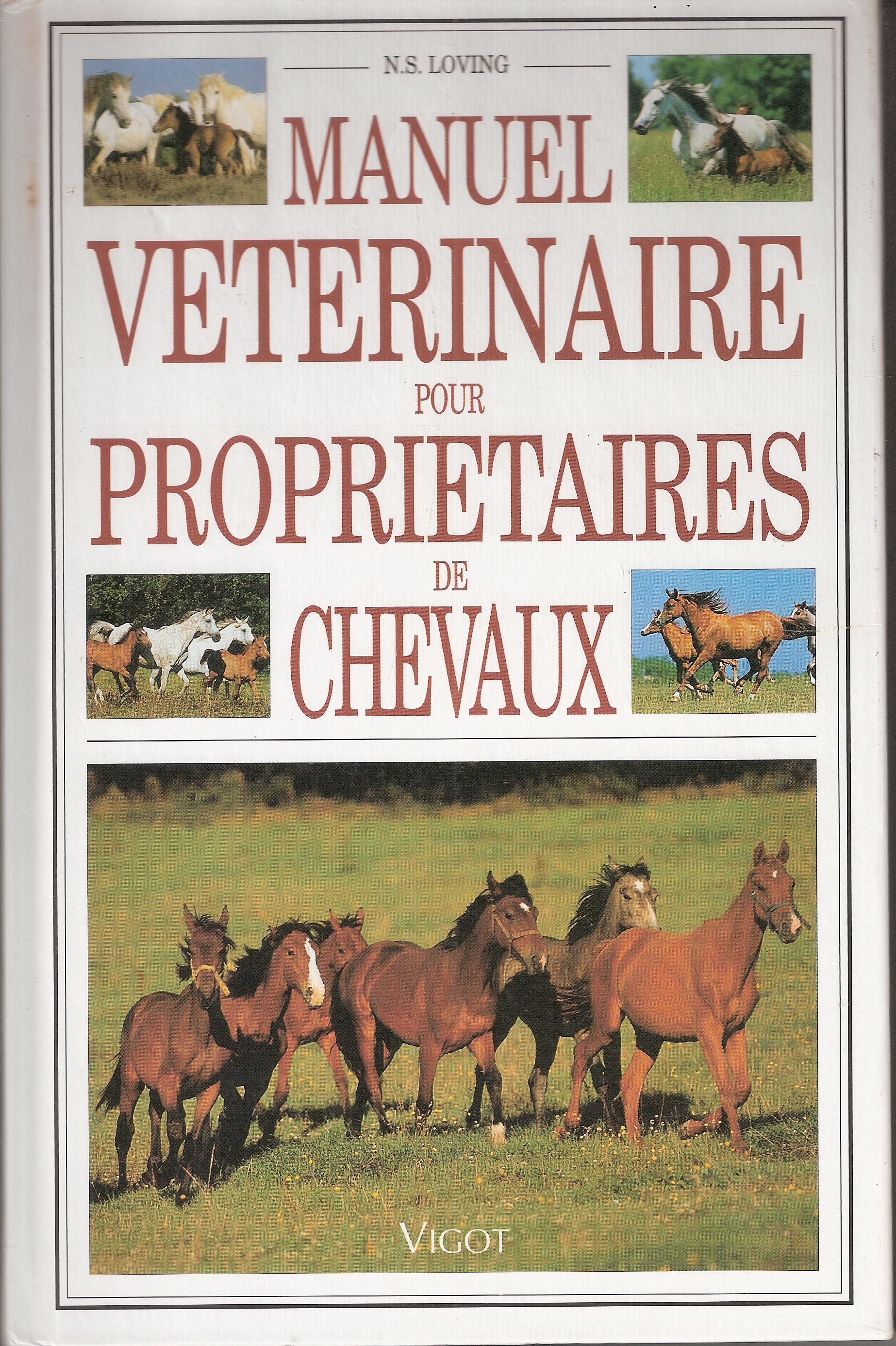 Couverture de  MANUEL VÉTÉRINAIRE POUR PROPRIÉTAIRES DE CHEVAUX